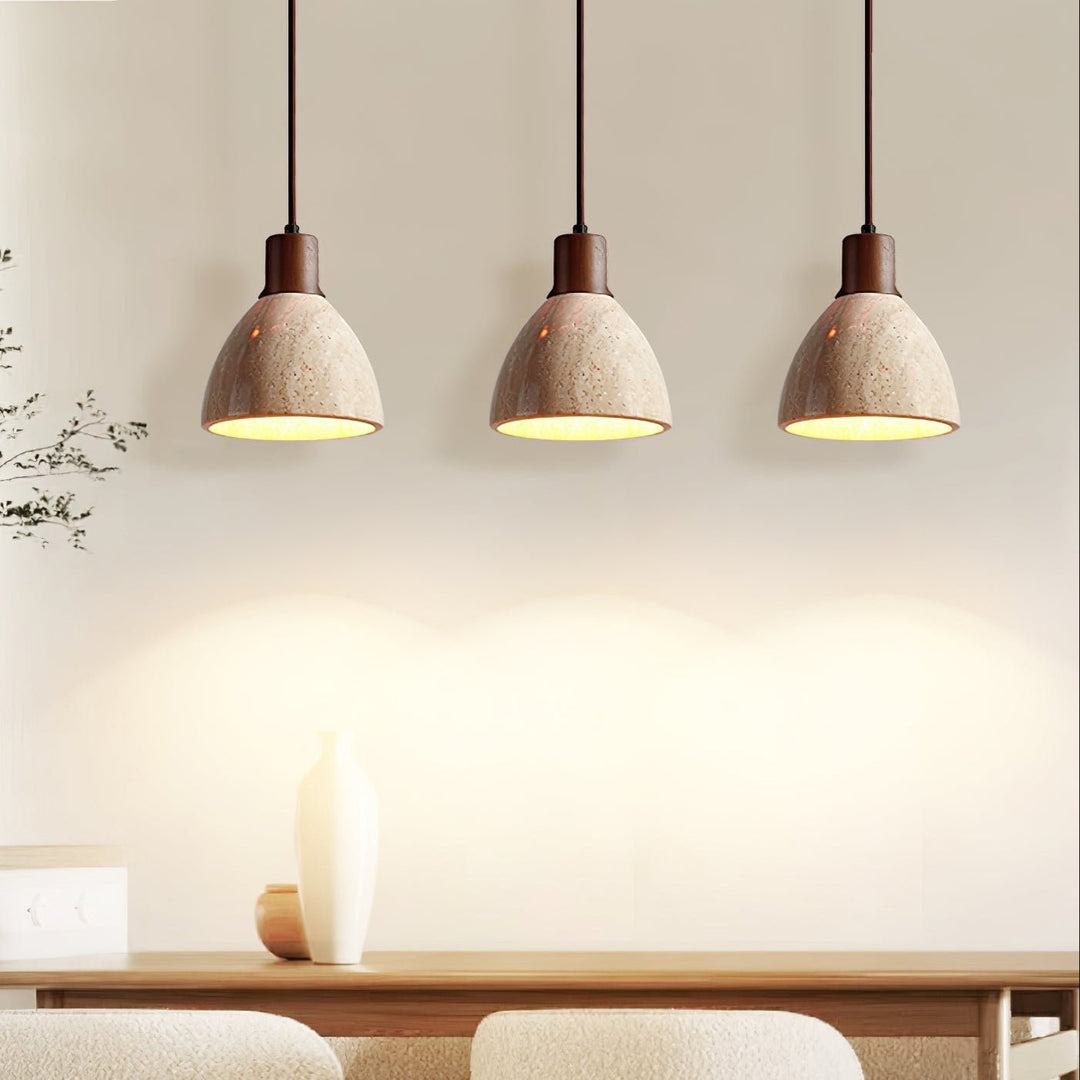 Mivo Natural Stone Hanging Lamp 7