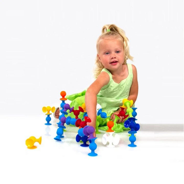 Montessori silicone suction cup toy 3