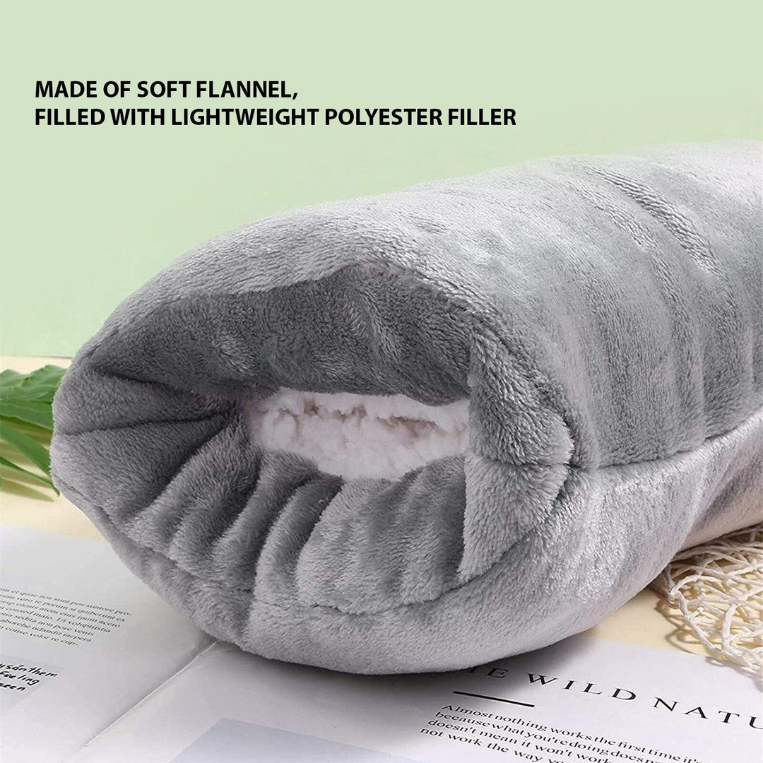 Muffler for Hands - USB Electric Hand Warmer Pouch Winter Hands Heater Bag Velvet Heating Hand Muffs 5