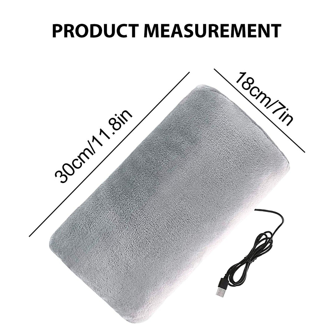 Muffler for Hands - USB Electric Hand Warmer Pouch Winter Hands Heater Bag Velvet Heating Hand Muffs 6