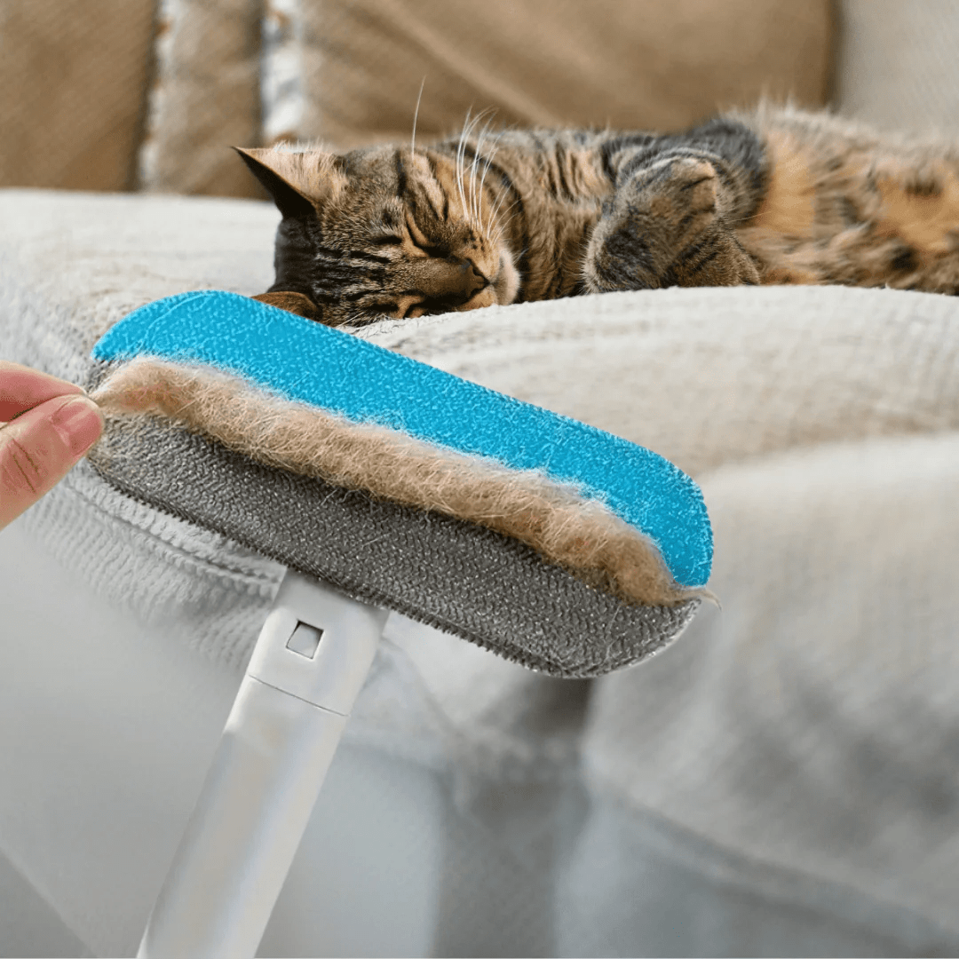 Multi-Function Pet Hair Remover Brush with Long Ergonomic Handle – Lint and Fur Cleaner for Carpets and Furniture 4