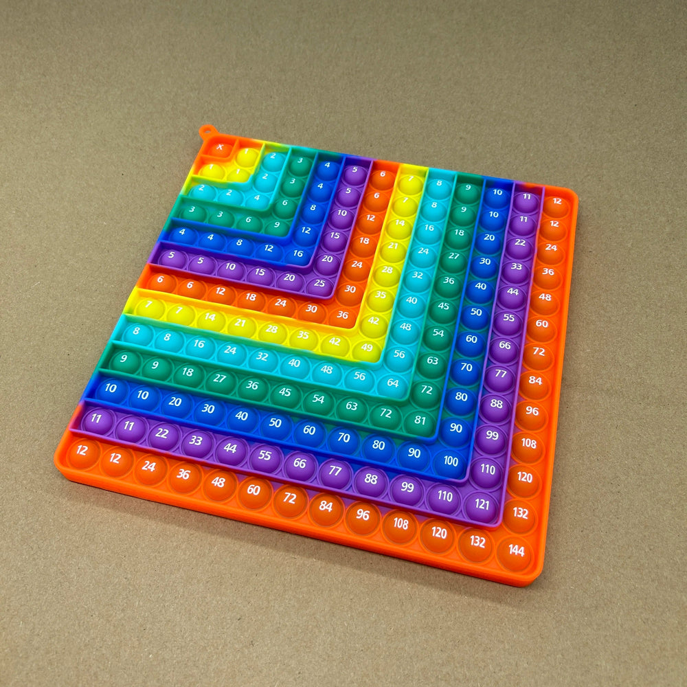 Multicolor Rekenspel Fidget Bord voor Kinderen – Vermindert Stress en Verhoogt Rekenvaardigheden 4