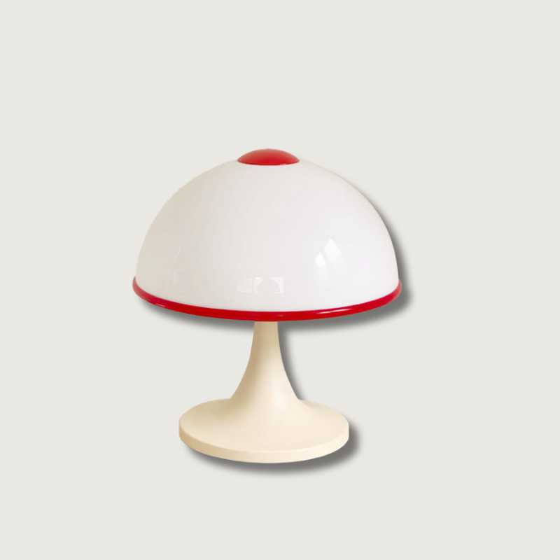 MushroomRadiance - Table Lamp with Sleek Base and Soft Lighting 1