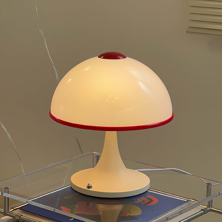 MushroomRadiance - Table Lamp with Sleek Base and Soft Lighting 2