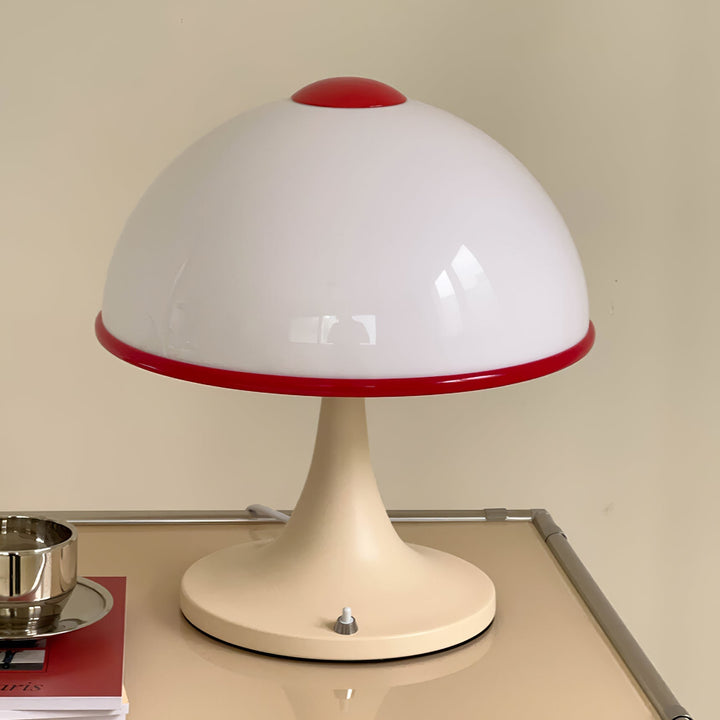 MushroomRadiance - Table Lamp with Sleek Base and Soft Lighting 7