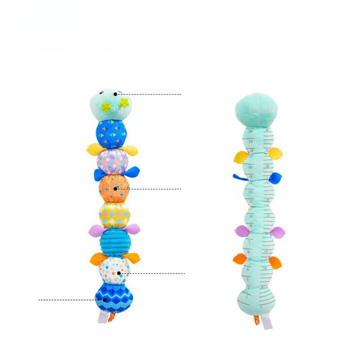 Musical Baby Caterpillar Toy - Interactive Plush for Sensory Development and Motor Skills 1