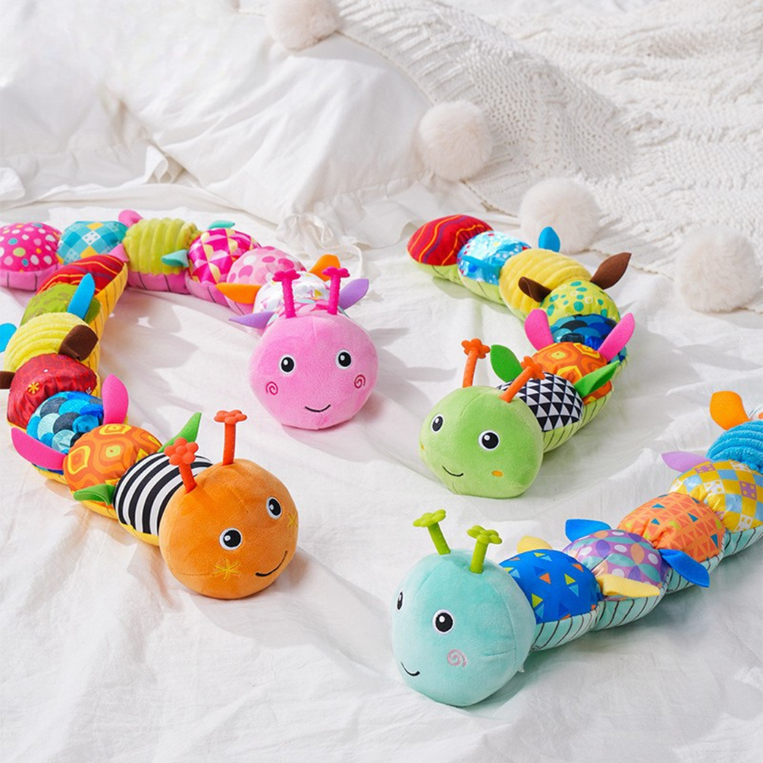 Musical Baby Caterpillar Toy - Interactive Plush for Sensory Development and Motor Skills 4