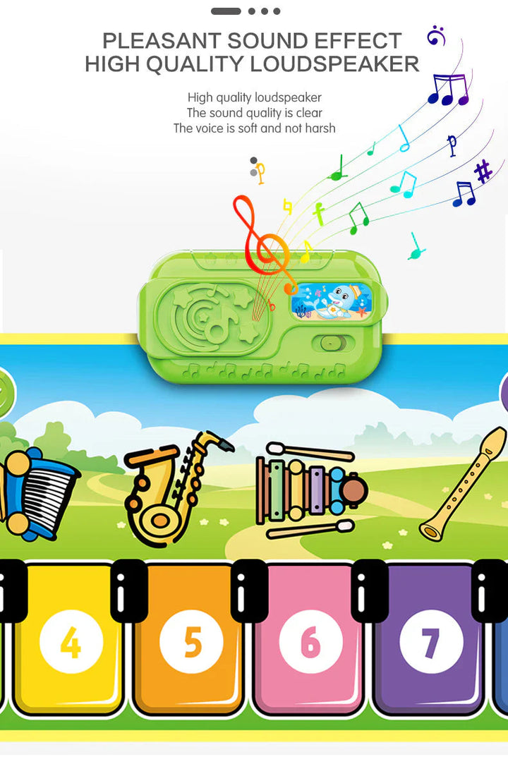 Musical dance play mat 7