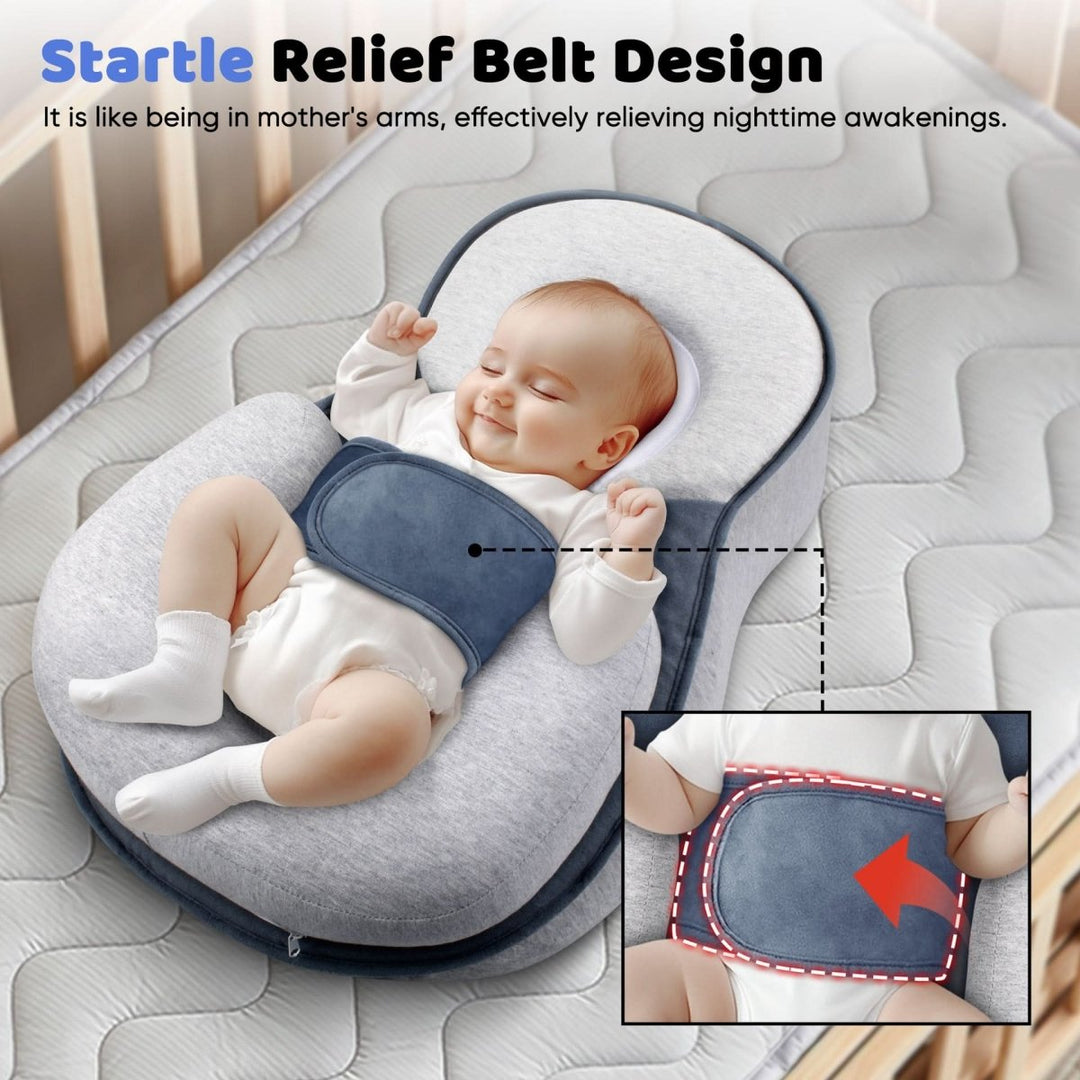NestleNap | Safe Ergonomic Baby Sleep Positioning Pillow 3
