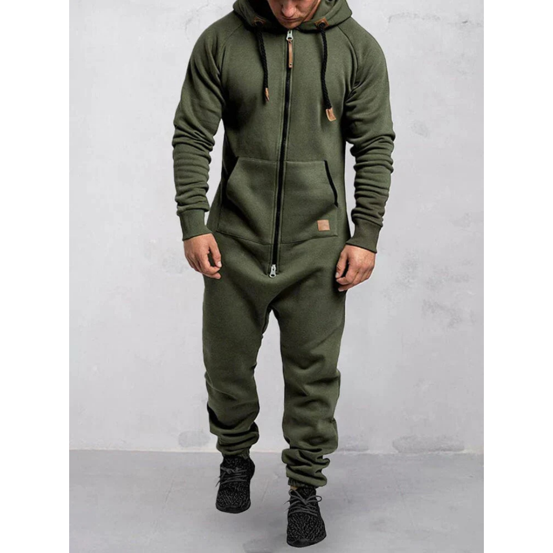 Niko | Plush Hooded Jumpsuit with Ultimate Warmth 0
