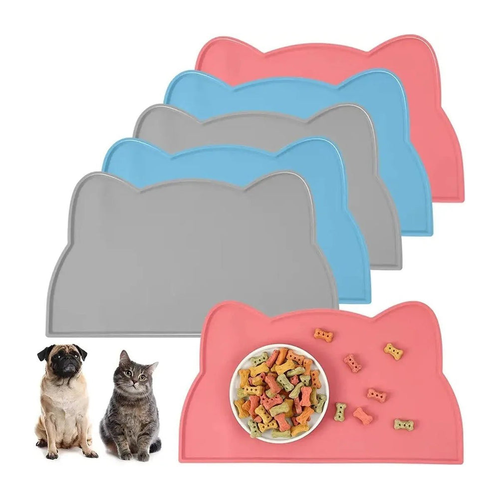 Non-Slip Silicone Feeding Mat for Pets – Waterproof, Easy to Clean, Floor Protection, Multiple Colors 1