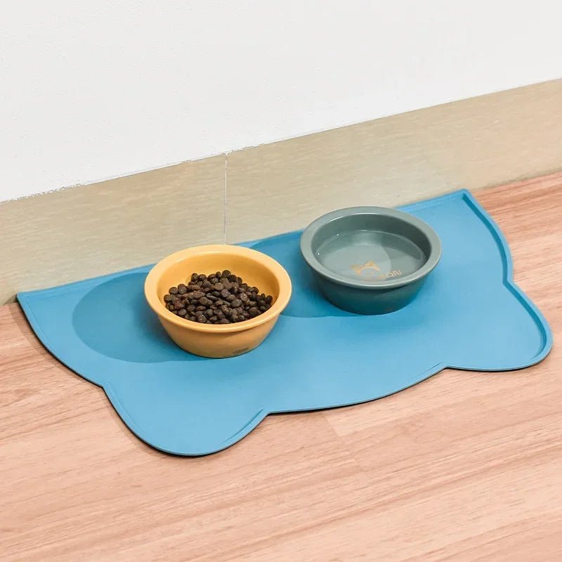 Non-Slip Silicone Feeding Mat for Pets – Waterproof, Easy to Clean, Floor Protection, Multiple Colors 3