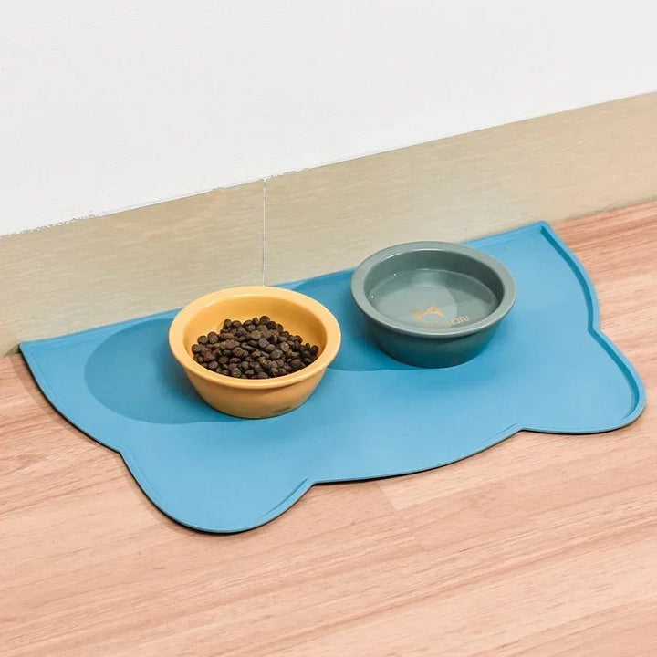 Non-Slip Silicone Feeding Mat for Pets – Waterproof, Easy to Clean, Floor Protection, Multiple Colors 3