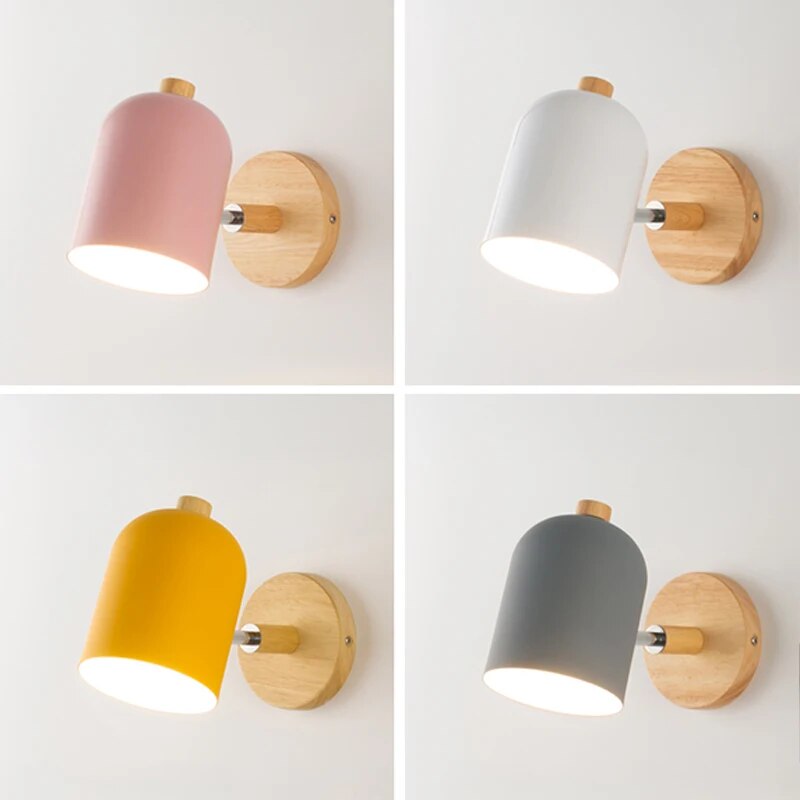 NordicGlow – Wood Wall Pendant Lamp 1