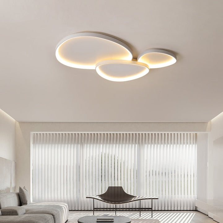 NordicGlow | Modern Dimmable LED Flush Mount Ceiling Light Fixture 6
