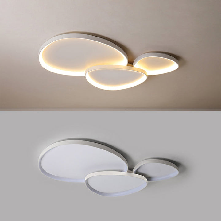NordicGlow | Modern Dimmable LED Flush Mount Ceiling Light Fixture 8