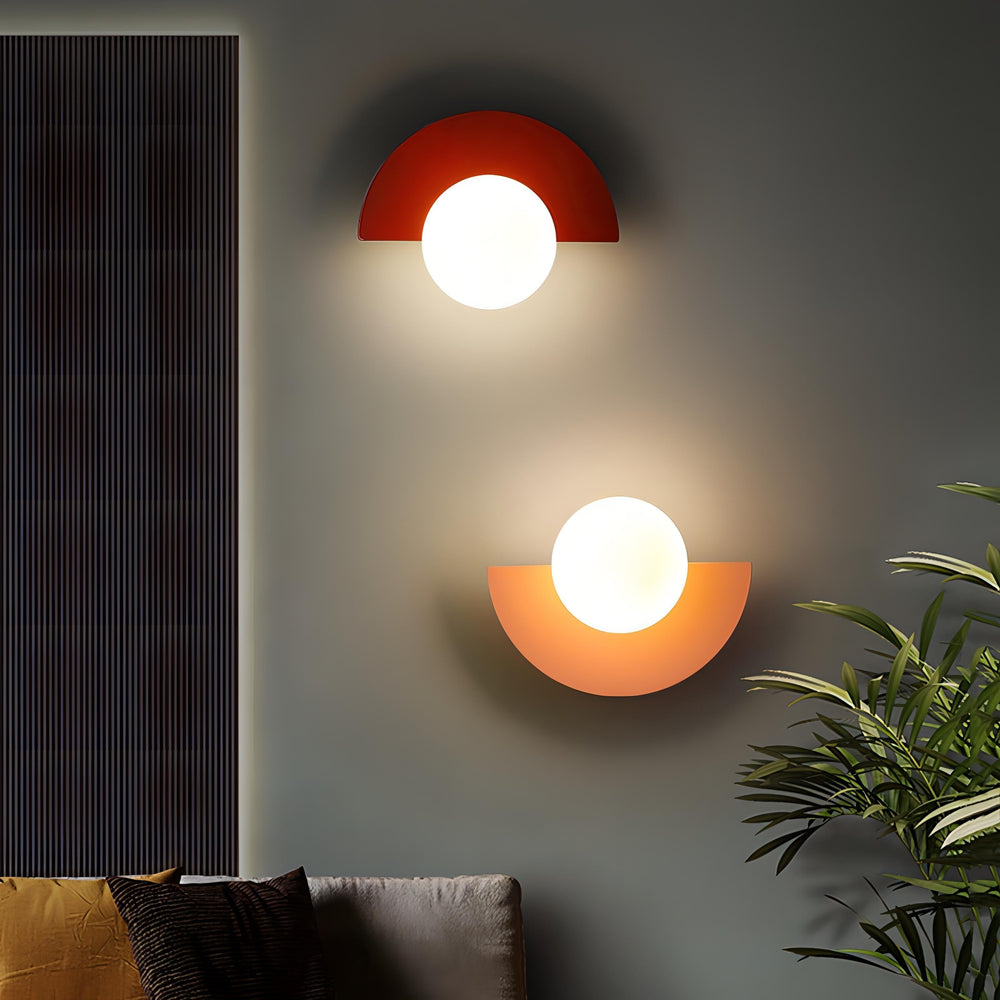 NordicGlow | Modern Elegant Semi-Circular Wall Sconce Light Fixture 1