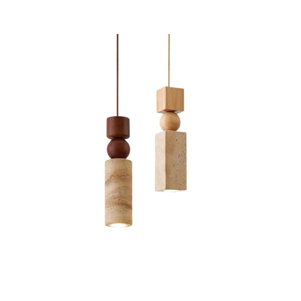 Norvello Travertine Pendant Lamp 1