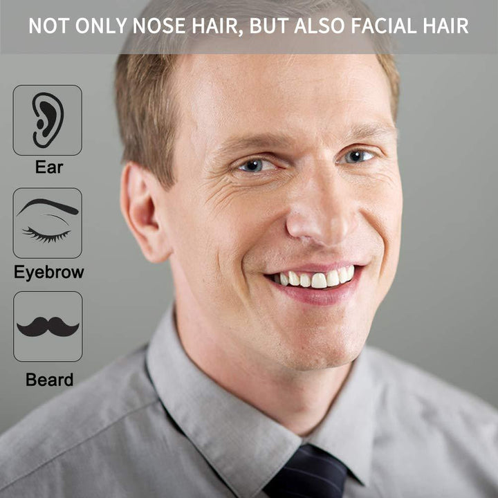 Nose and Ear Wax Kit -  Nose Ear Hair Removal Wax Kit Painless & Easy Mens Nasal Waxing Strip Remover 7