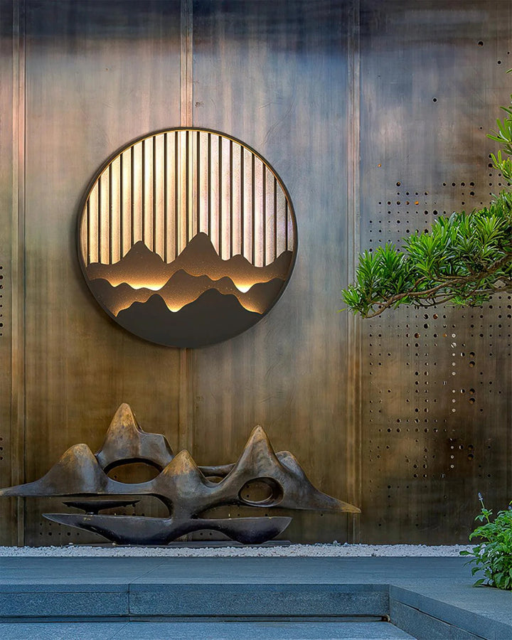 Novalith | Modern Mountain-Inspired Outdoor Wall Light for Homes 4