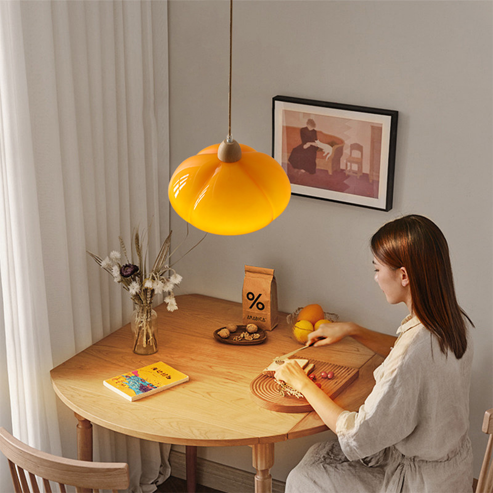 Olvy Pumpkin Hanging Lamp 3
