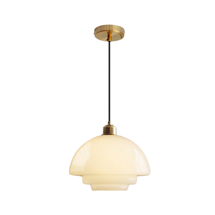Olynt | Luminous Milky Glass Pendant Lamp for Stylish Living Spaces 3