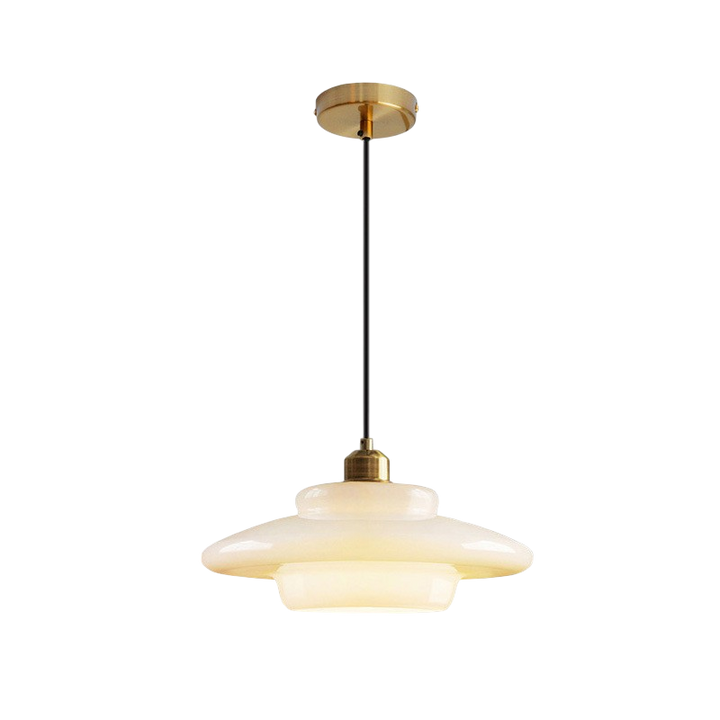 Olynt | Luminous Milky Glass Pendant Lamp for Stylish Living Spaces 5