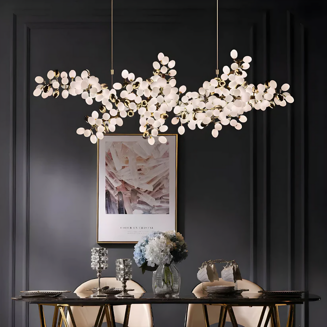 Omvra | Luxurious Floral Chandelier with Contemporary Design 1