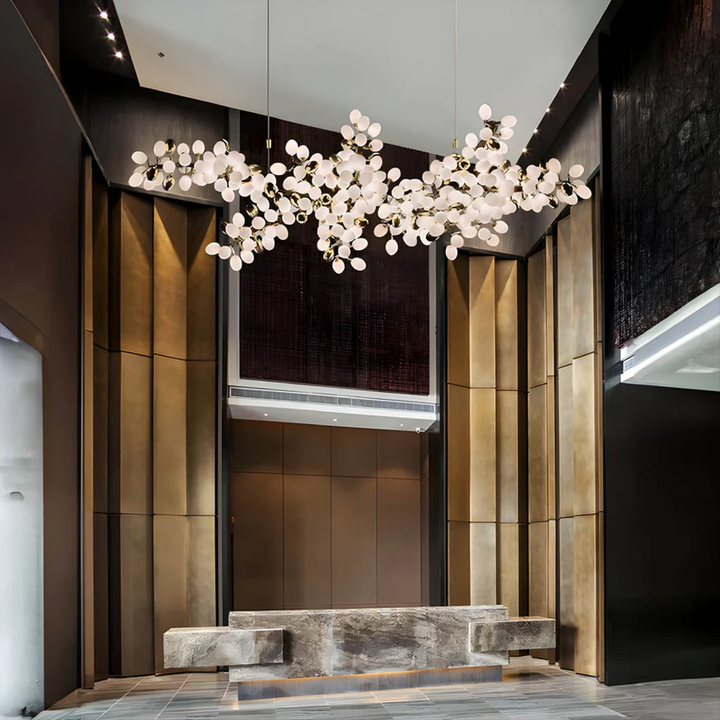 Omvra | Luxurious Floral Chandelier with Contemporary Design 3