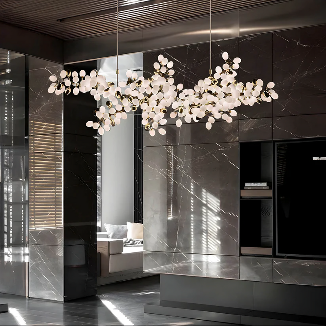 Omvra | Luxurious Floral Chandelier with Contemporary Design 5
