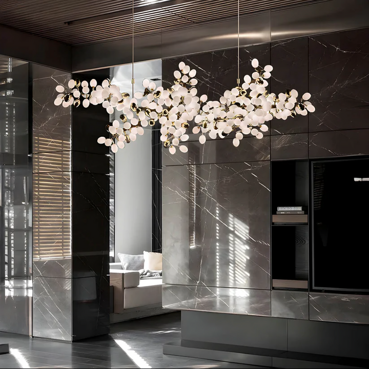 Omvra | Luxurious Floral Chandelier with Contemporary Design 5