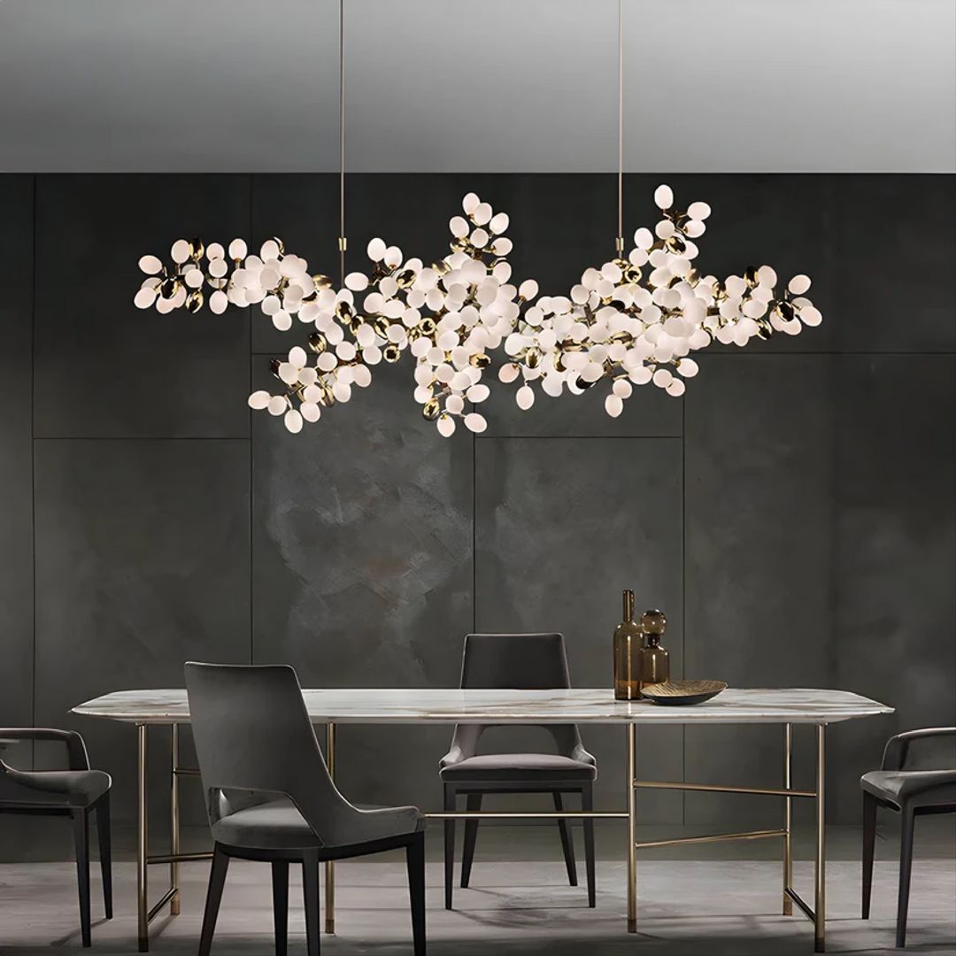 Omvra | Luxurious Floral Chandelier with Contemporary Design 6