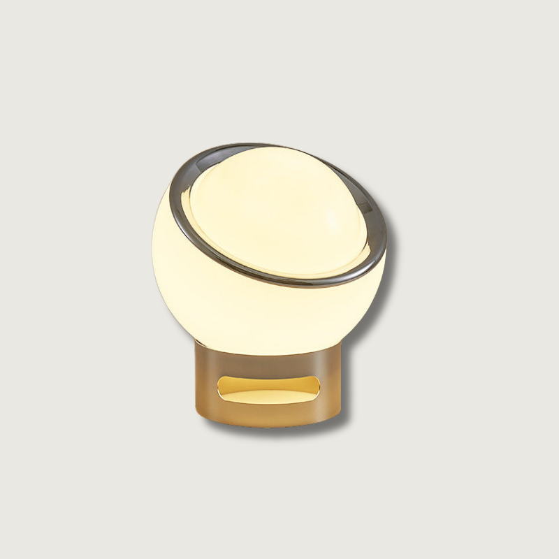 OpalGlow - French-Inspired Bauhaus Lamp 1