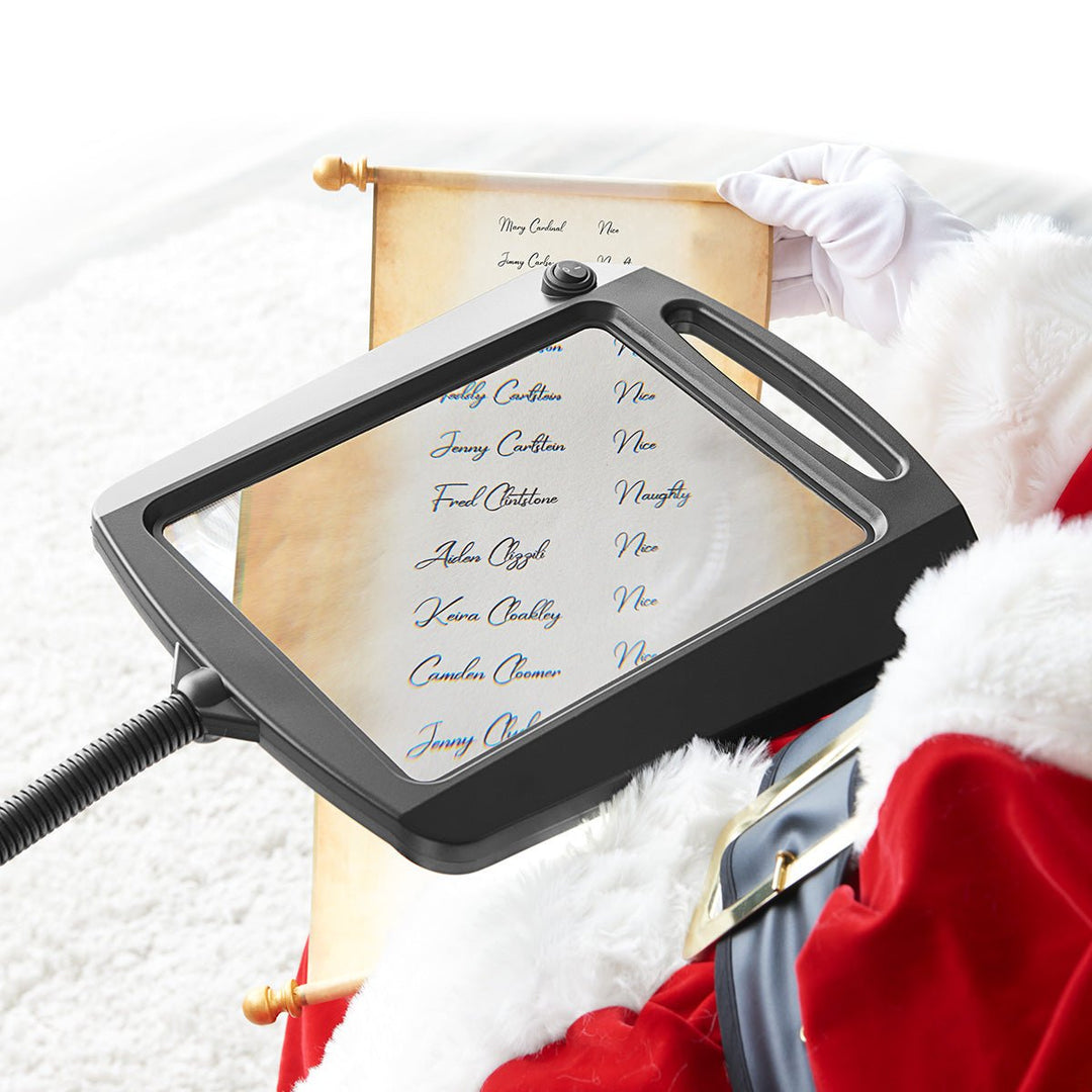 OptiMagnify | Versatile Adjustable LED Floor Lamp with 3x Magnifier 3