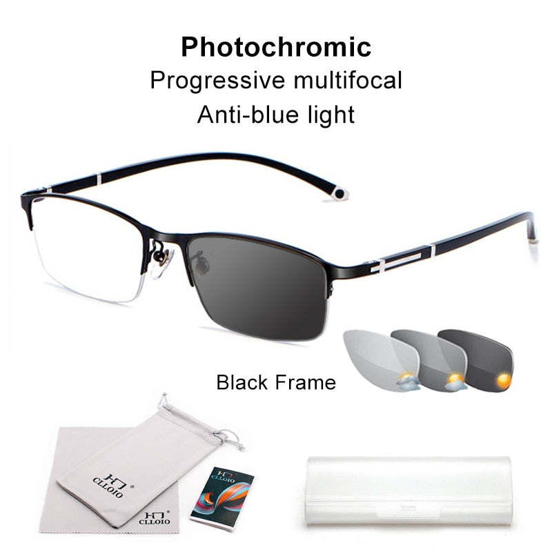 OptiVision | Stylish Multifocal Anti-Blue Light Glasses 4