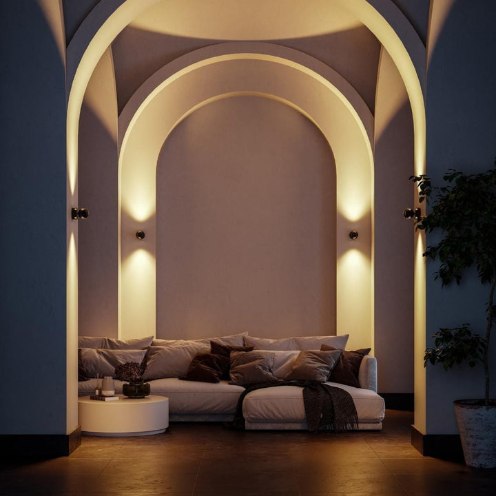 OrbLume – LED Wall Light with Rotation and Remote 0