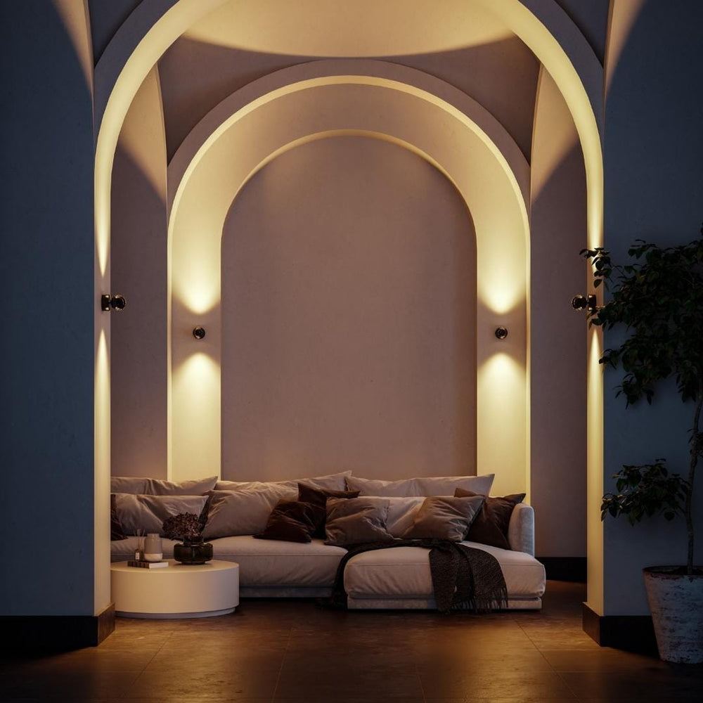 OrbLume – LED Wall Light with Rotation and Remote 1