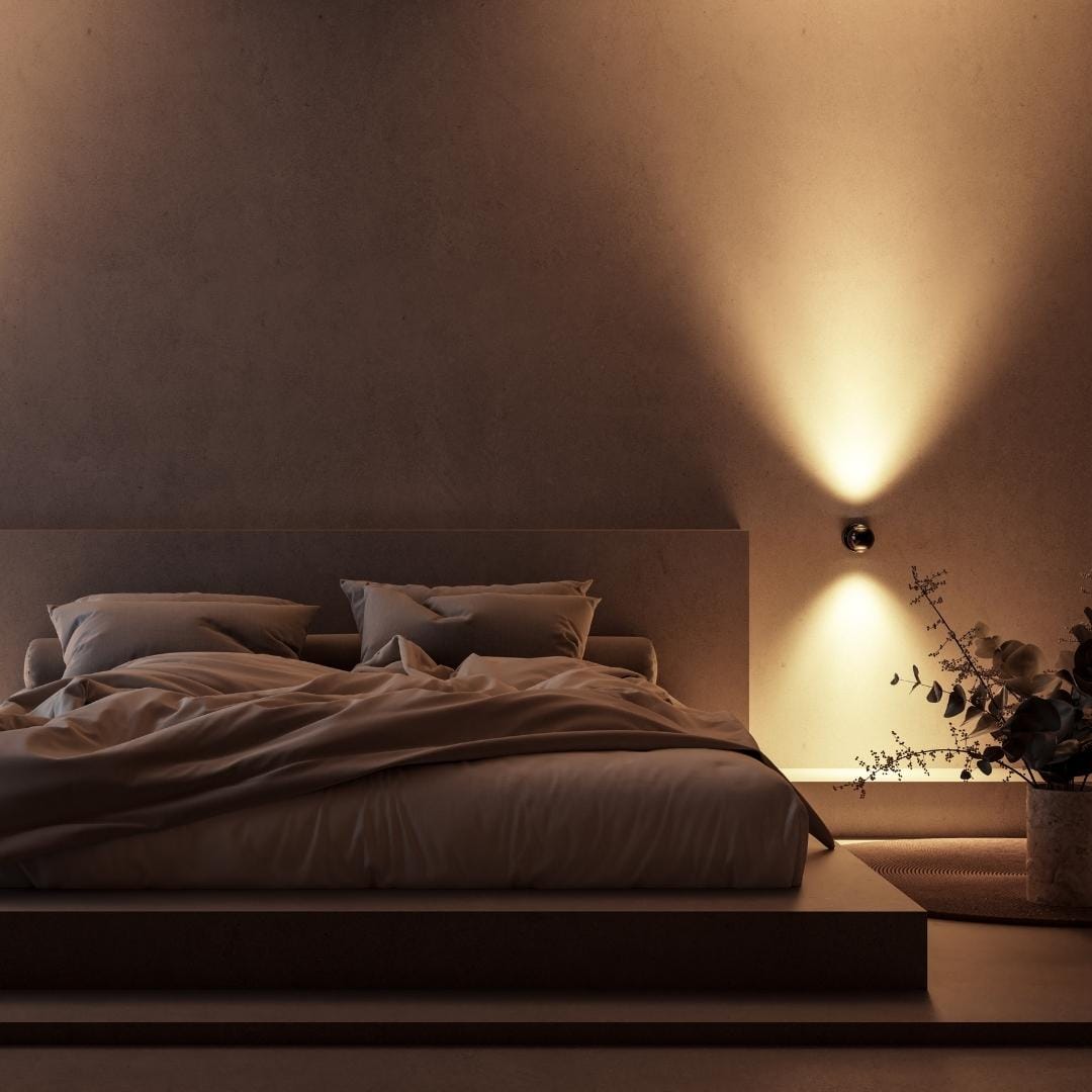 OrbLume – LED Wall Light with Rotation and Remote 8