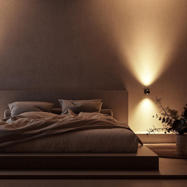OrbLume – LED Wall Light with Rotation and Remote 8