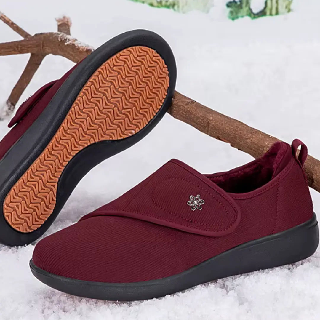 OrthoComfort | Cozy Supportive Women's Diabetic Shoes with Velcro Closure 5