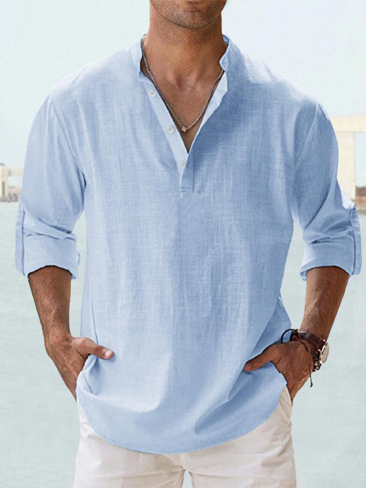 Oswald | Relaxed Linen Shirt for Effortless Summer Style 0