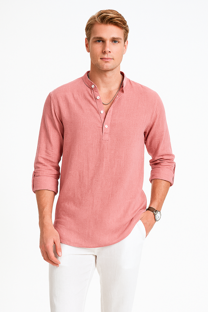 Oswald | Relaxed Linen Shirt for Effortless Summer Style 1