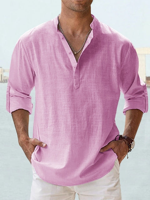 Oswald | Relaxed Linen Shirt for Effortless Summer Style 10
