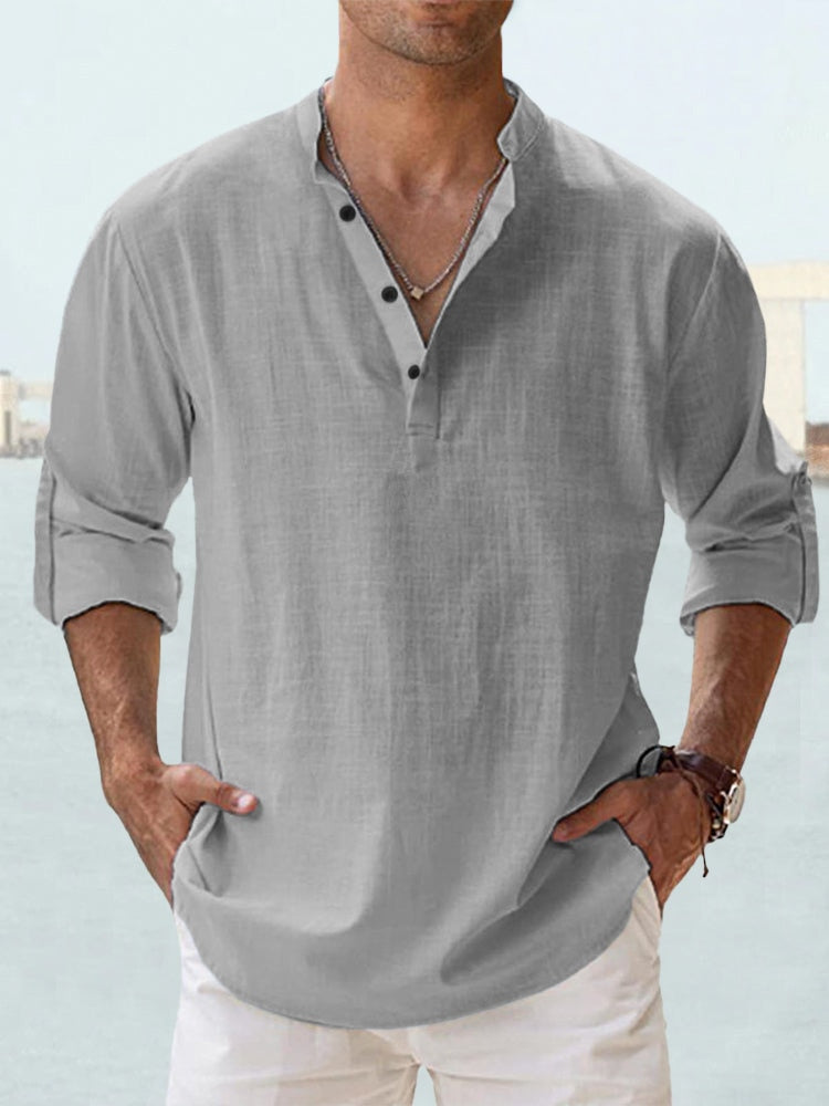Oswald | Relaxed Linen Shirt for Effortless Summer Style 4