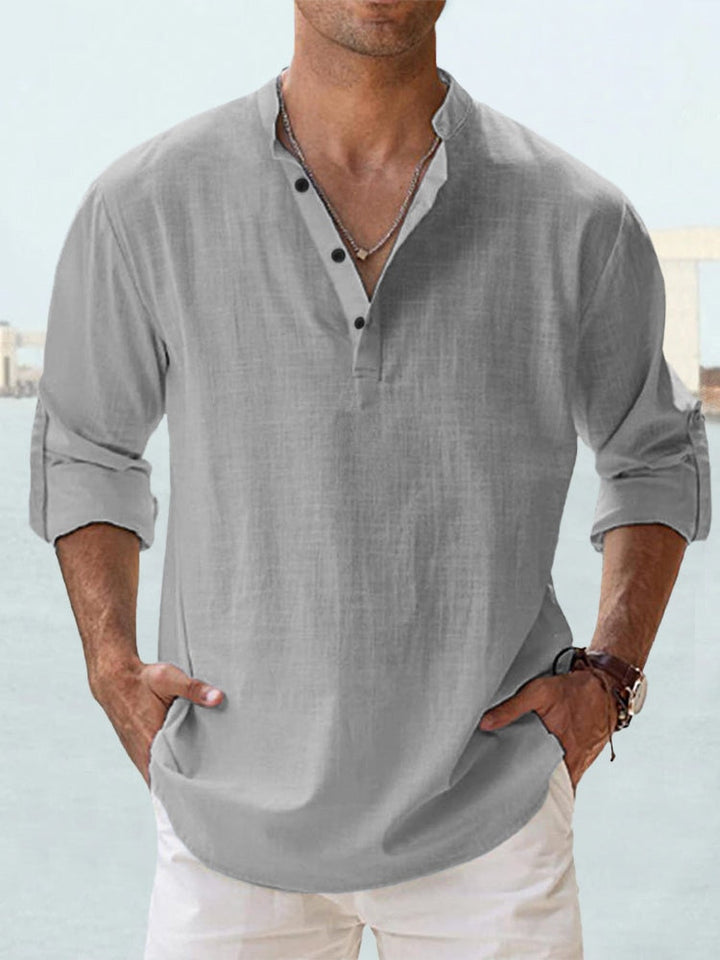 Oswald | Relaxed Linen Shirt for Effortless Summer Style 4