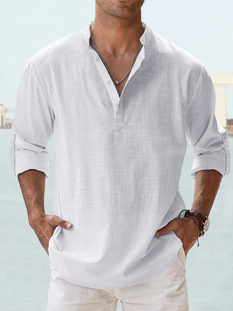 Oswald | Relaxed Linen Shirt for Effortless Summer Style 5