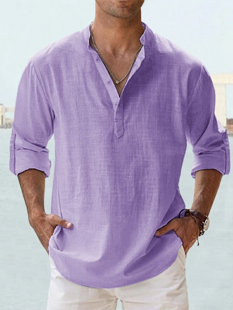 Oswald | Relaxed Linen Shirt for Effortless Summer Style 8