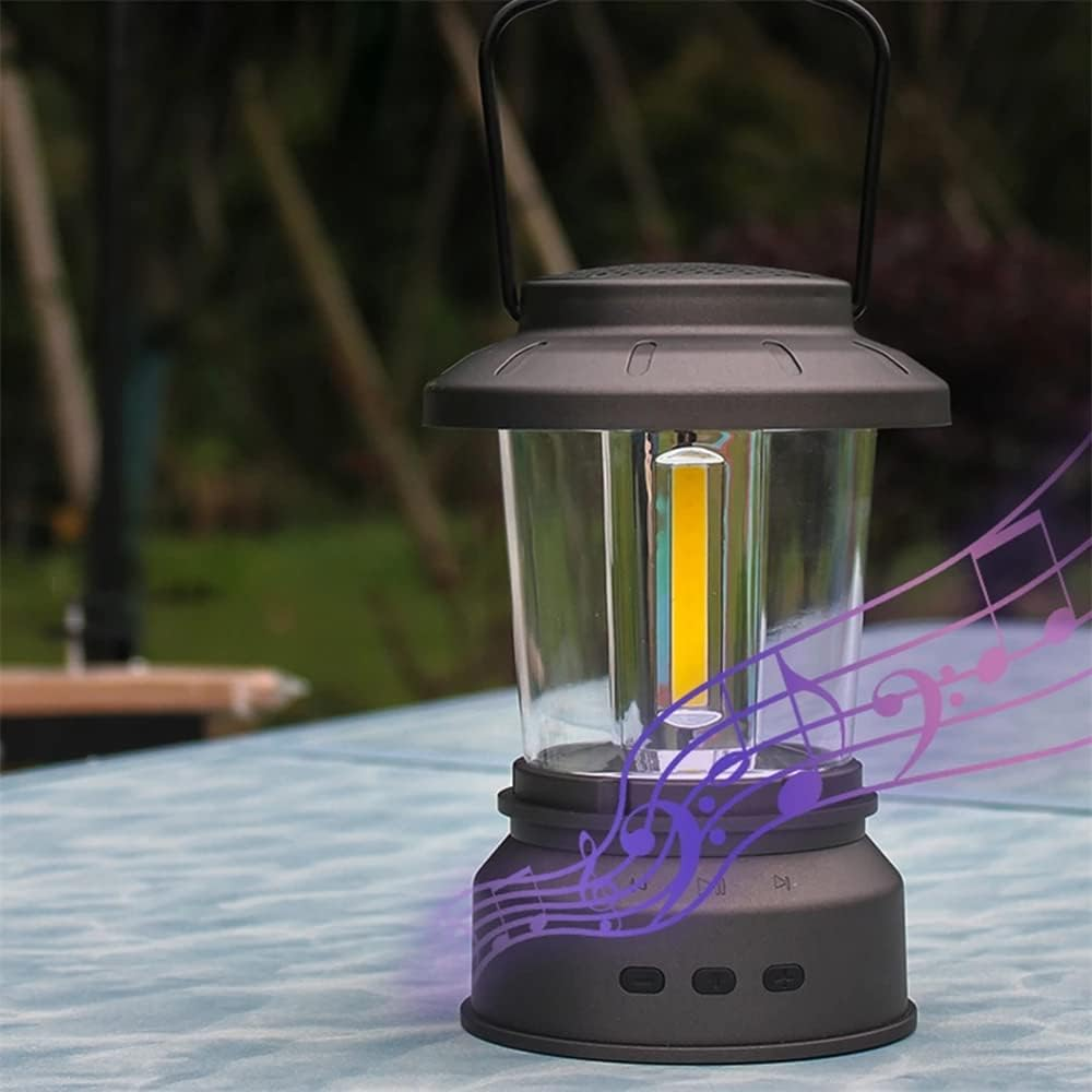 Outdoor Companion | Bluetooth Camping Lantern with Stepless Dimming – Versatile Light and Speaker for Memorable Adventures 0