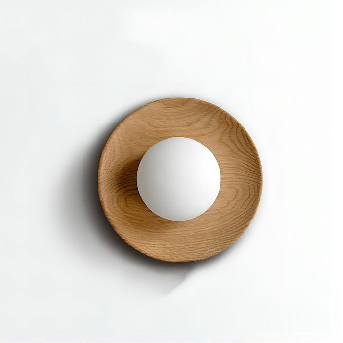 Ozone Wooden Wall Lamp 0