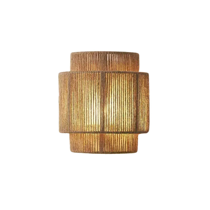 Ozu Hemp Rope Wall Lamp 0